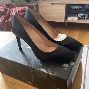 NEW Inez Morena black heels 7C (wide)